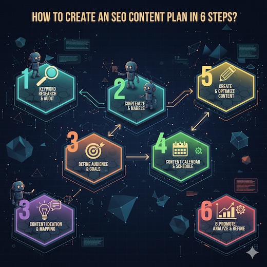 Comment créer un plan de contenu SEO en 6 étapes
